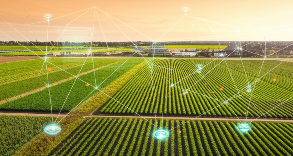 Sustainable Agriculture Through IoT and Blockchain